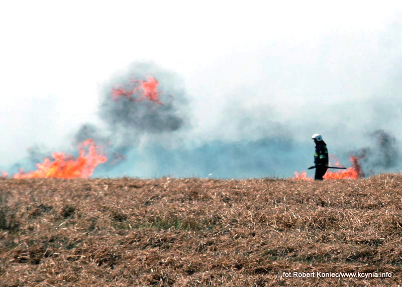Dwa niedzielne pożary w gminie Kcynia