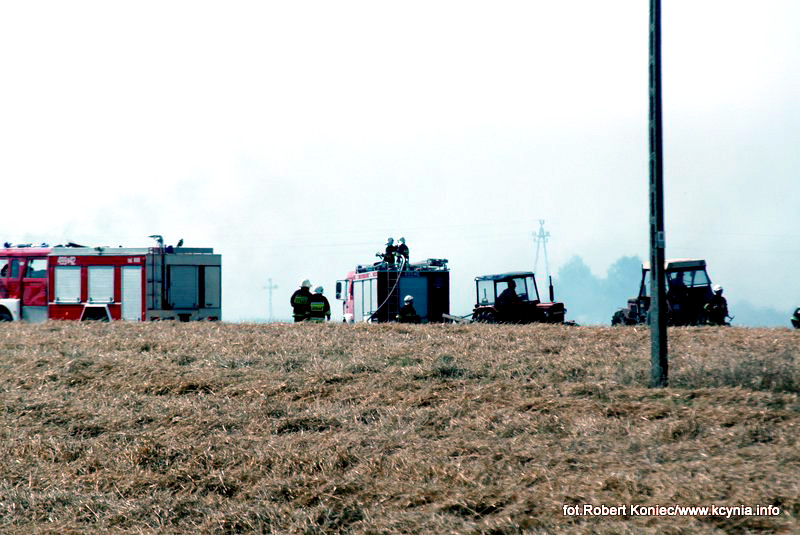 Dwa niedzielne pożary w gminie Kcynia