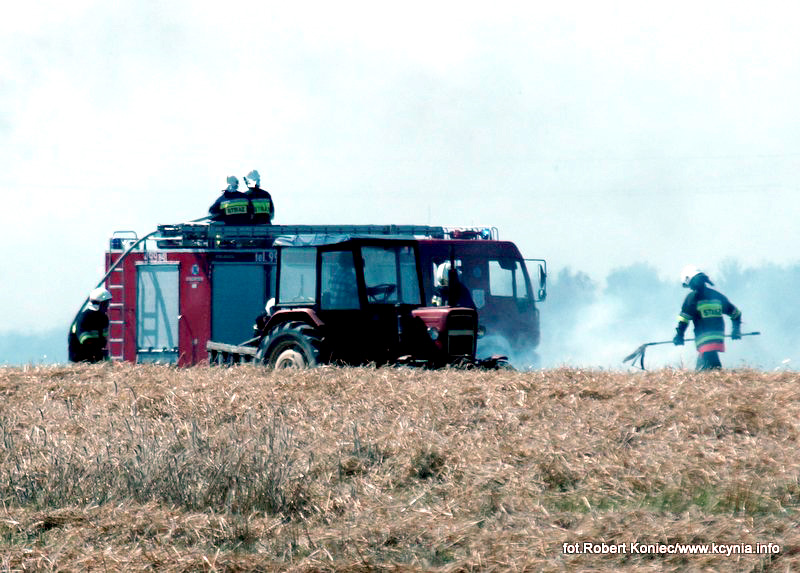Dwa niedzielne pożary w gminie Kcynia