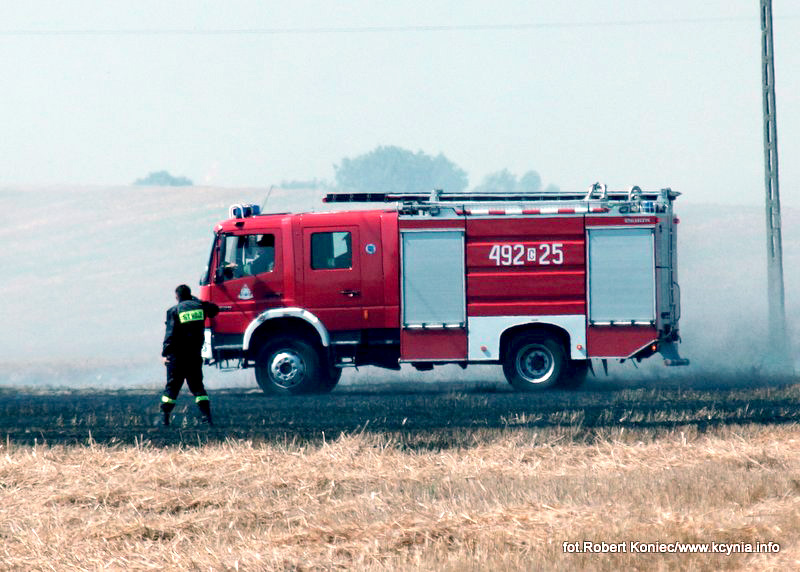 Dwa niedzielne pożary w gminie Kcynia