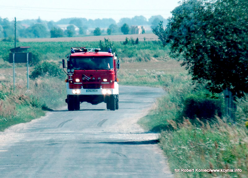 Dwa niedzielne pożary w gminie Kcynia