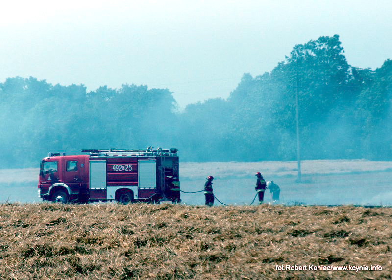 Dwa niedzielne pożary w gminie Kcynia
