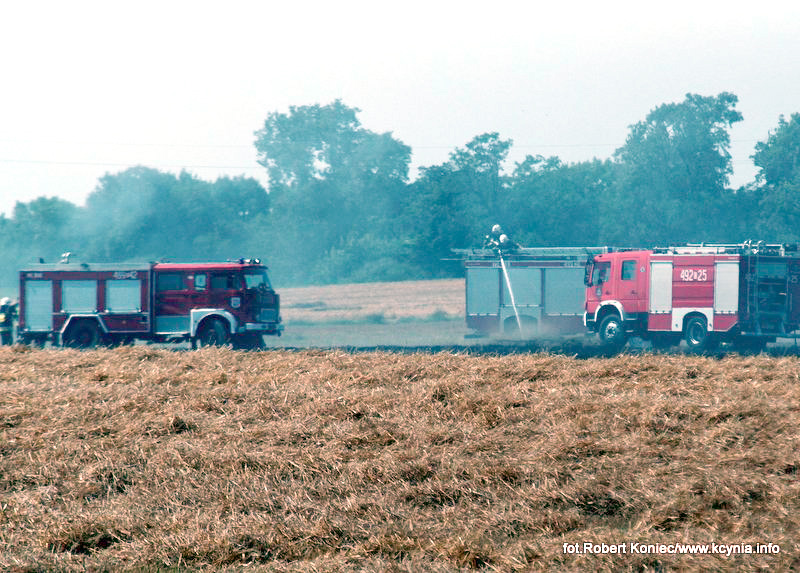 Dwa niedzielne pożary w gminie Kcynia