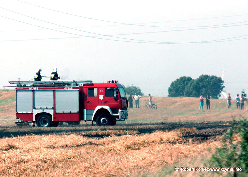 Dwa niedzielne pożary w gminie Kcynia