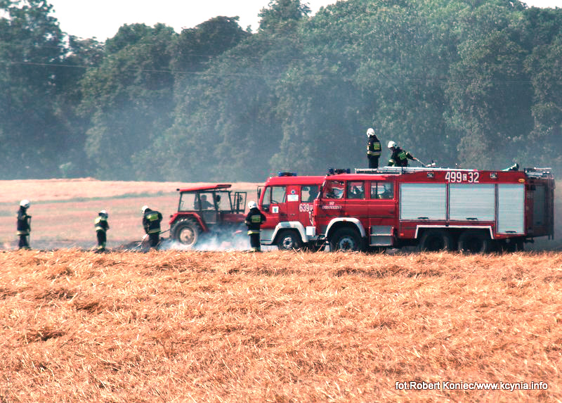 Dwa niedzielne pożary w gminie Kcynia