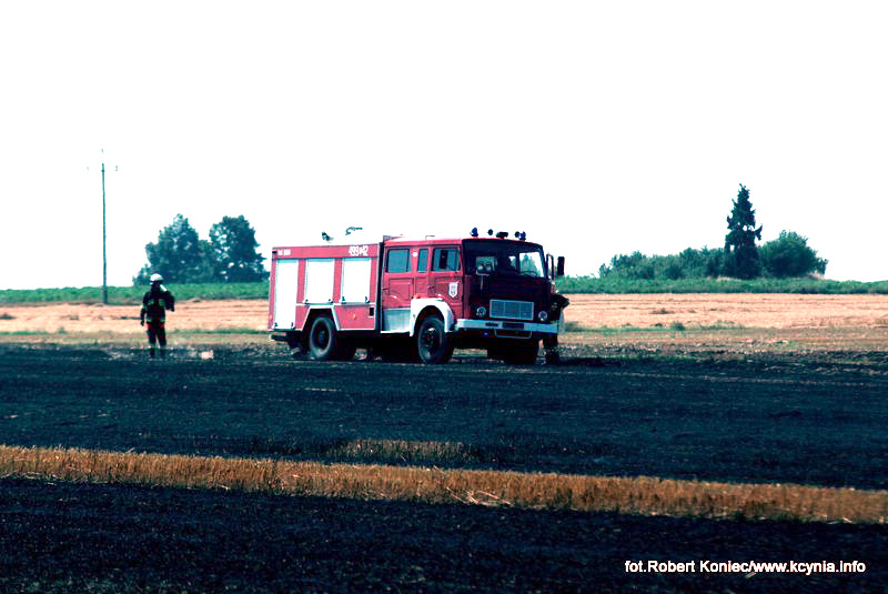 Dwa niedzielne pożary w gminie Kcynia