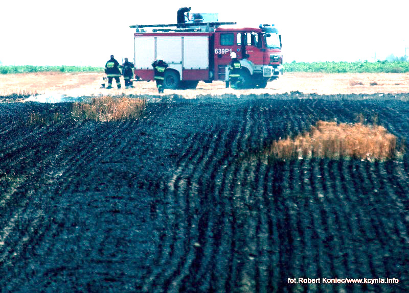 Dwa niedzielne pożary w gminie Kcynia
