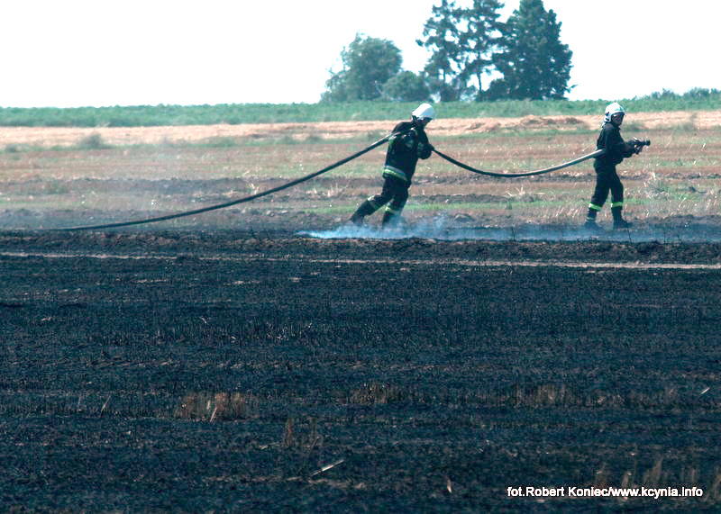 Dwa niedzielne pożary w gminie Kcynia