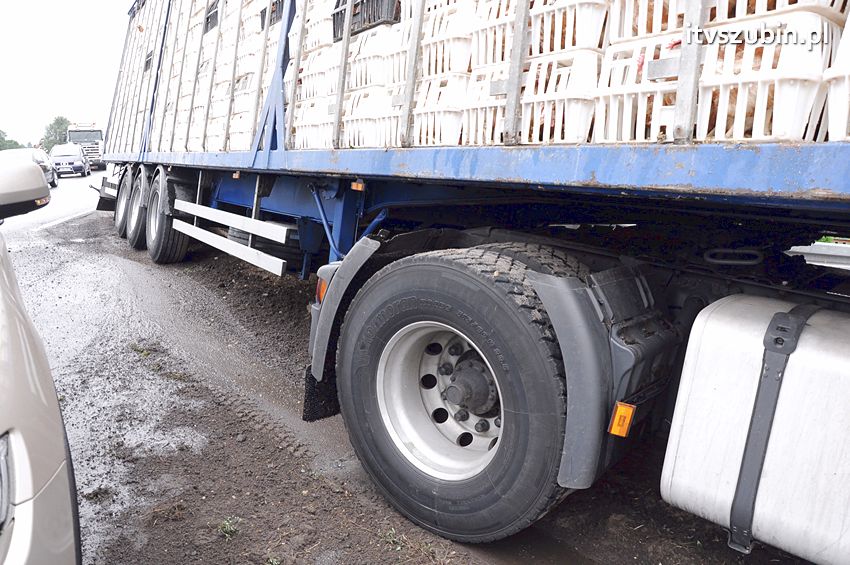 Zdarzenie drogowe w Zamościu