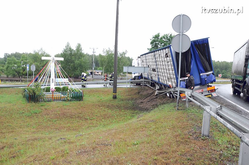 Zdarzenie drogowe w Zamościu