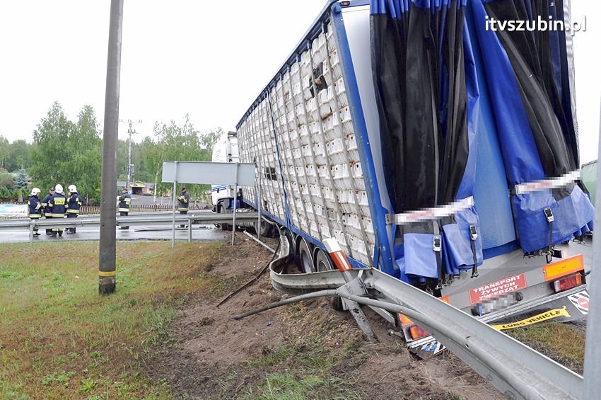 Zdarzenie drogowe w Zamościu
