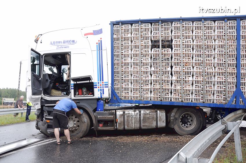 Zdarzenie drogowe w Zamościu