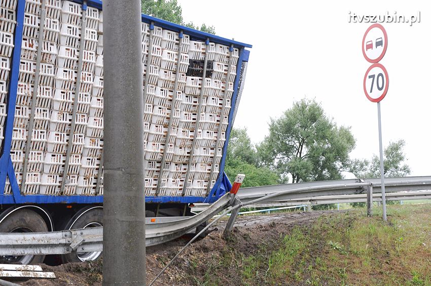 Zdarzenie drogowe w Zamościu