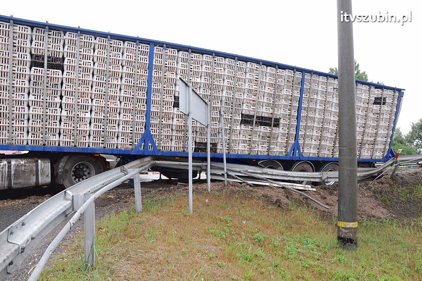 Zdarzenie drogowe w Zamościu