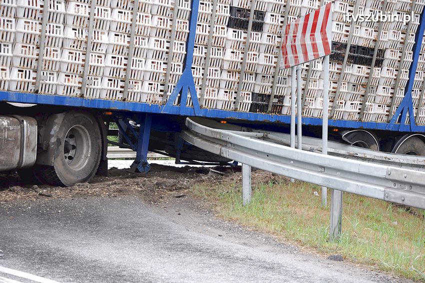 Zdarzenie drogowe w Zamościu