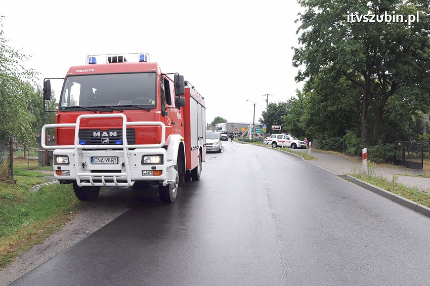 Zdarzenie drogowe w Zamościu