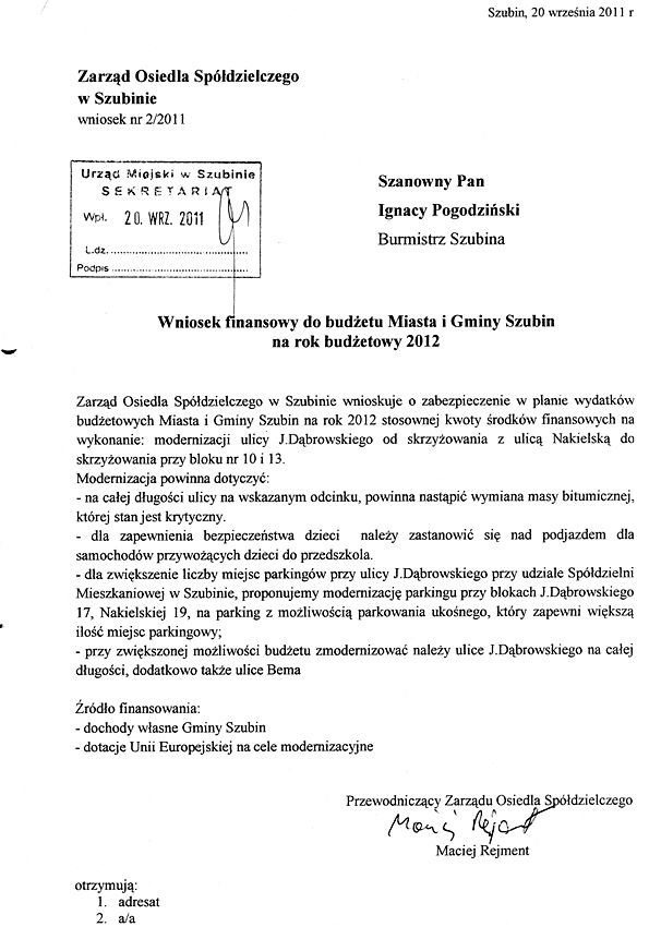 Rok w rok składane były wnioski do budżetu o remont ulic, do 15 października zostanie częściowo wykonany