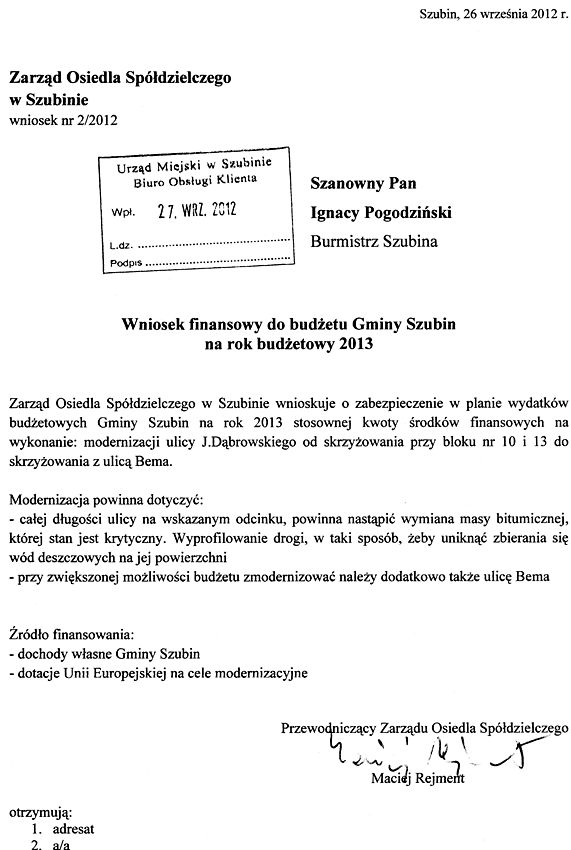 Rok w rok składane były wnioski do budżetu o remont ulic, do 15 października zostanie częściowo wykonany