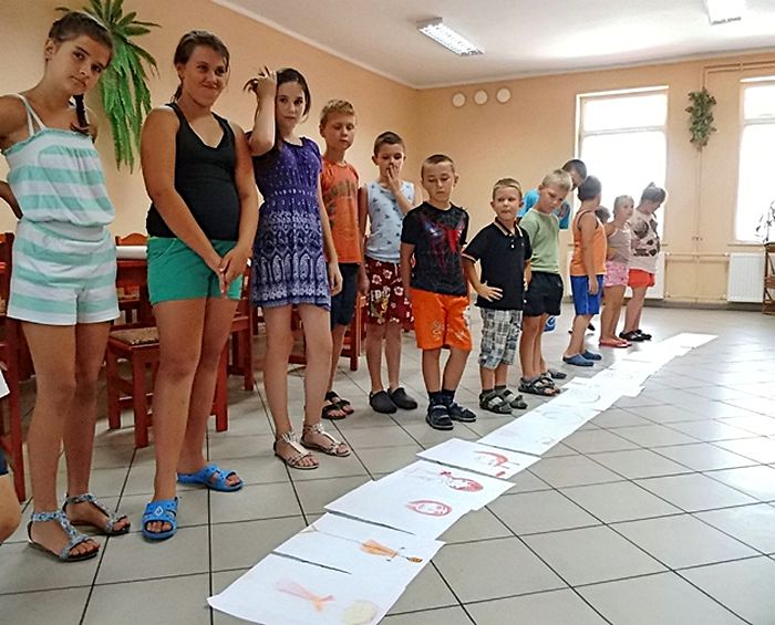 Twórcze zajęcia biblioteczne w Królikowie