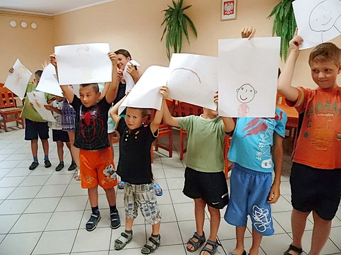 Twórcze zajęcia biblioteczne w Królikowie