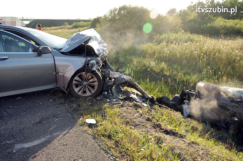 Trzy ofiary śmiertelne wypadku na obwodnicy Szubina