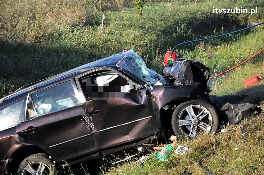Trzy ofiary śmiertelne wypadku na obwodnicy Szubina