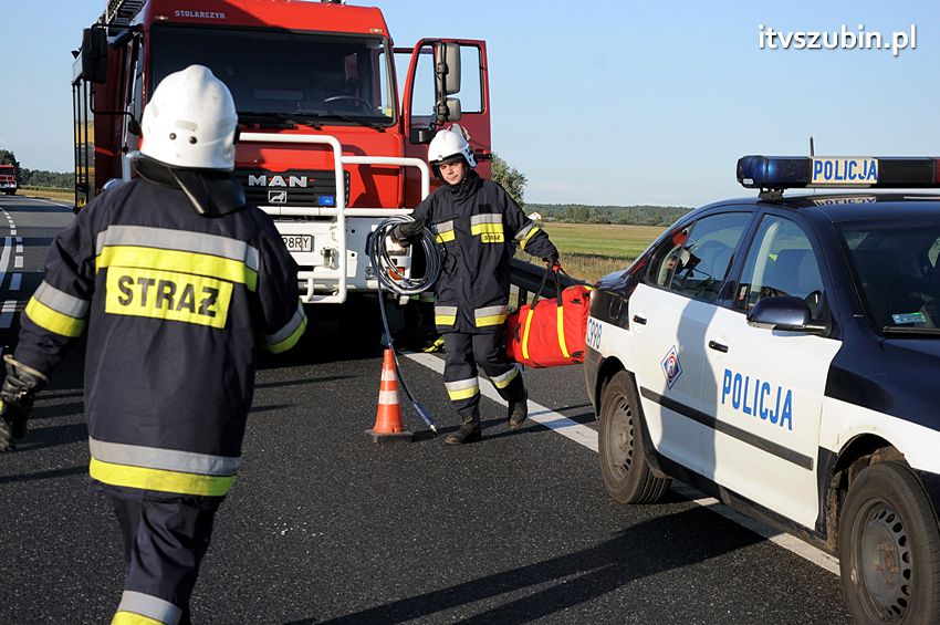 Trzy ofiary śmiertelne wypadku na obwodnicy Szubina