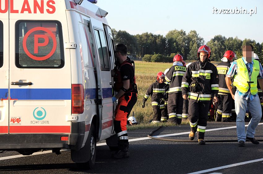 Trzy ofiary śmiertelne wypadku na obwodnicy Szubina