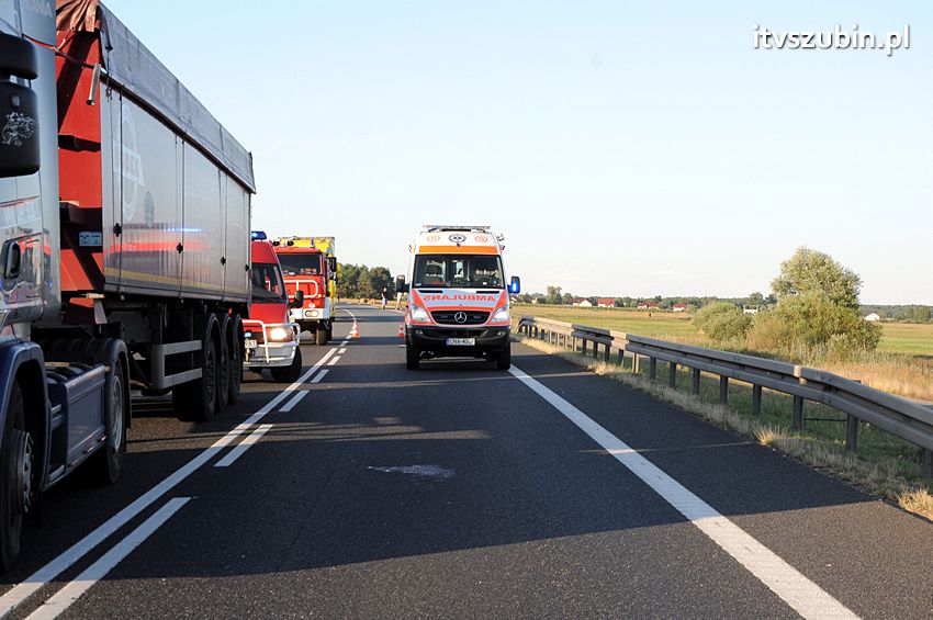 Trzy ofiary śmiertelne wypadku na obwodnicy Szubina
