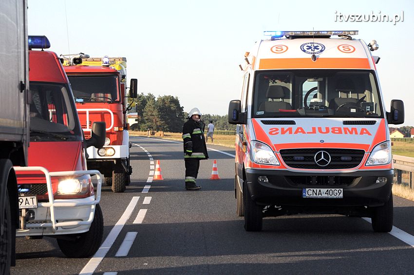 Trzy ofiary śmiertelne wypadku na obwodnicy Szubina