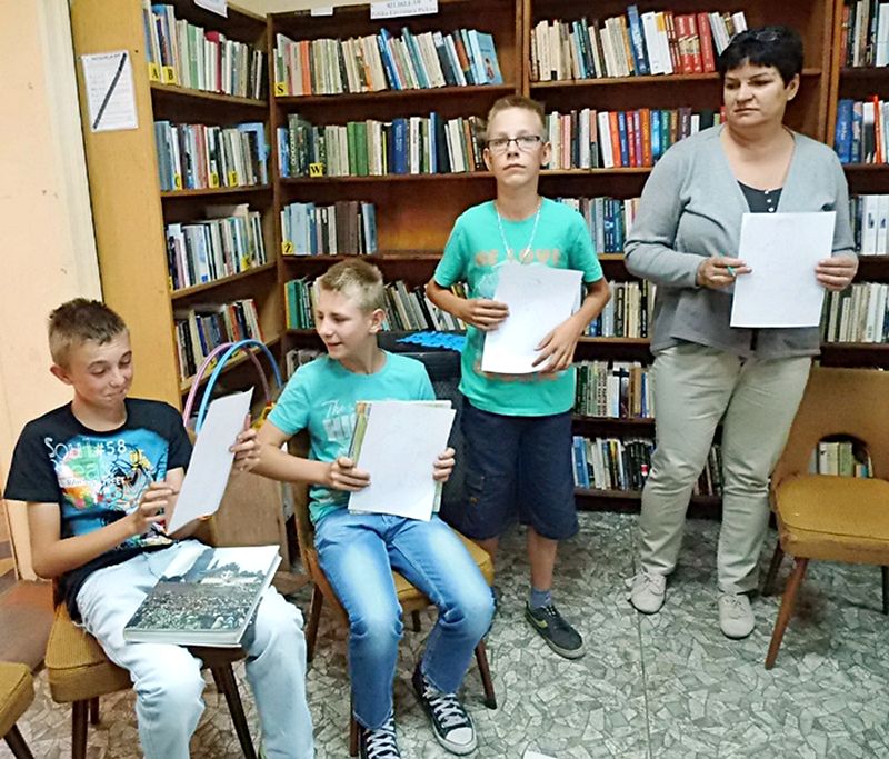 Wspólne zabawy, wspólne działanie w bibliotekach