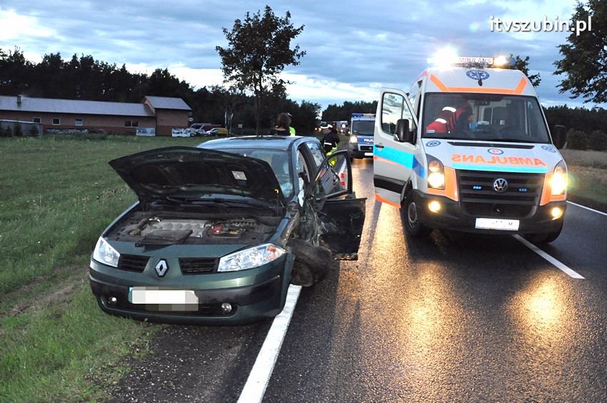 Trzy kolizje jednego dnia w powiecie nakielskim