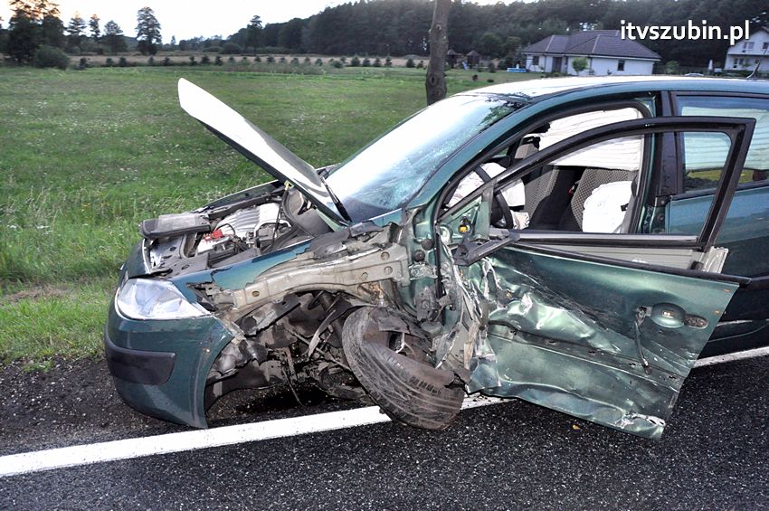 Trzy kolizje jednego dnia w powiecie nakielskim