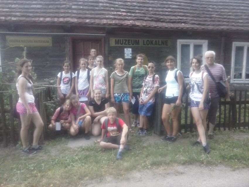 Szubińscy harcerze na zgrupowaniu w Puszczy Brodnickiej