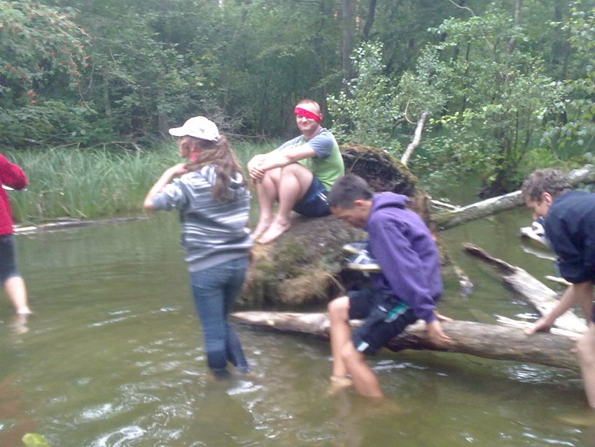 Szubińscy harcerze na zgrupowaniu w Puszczy Brodnickiej