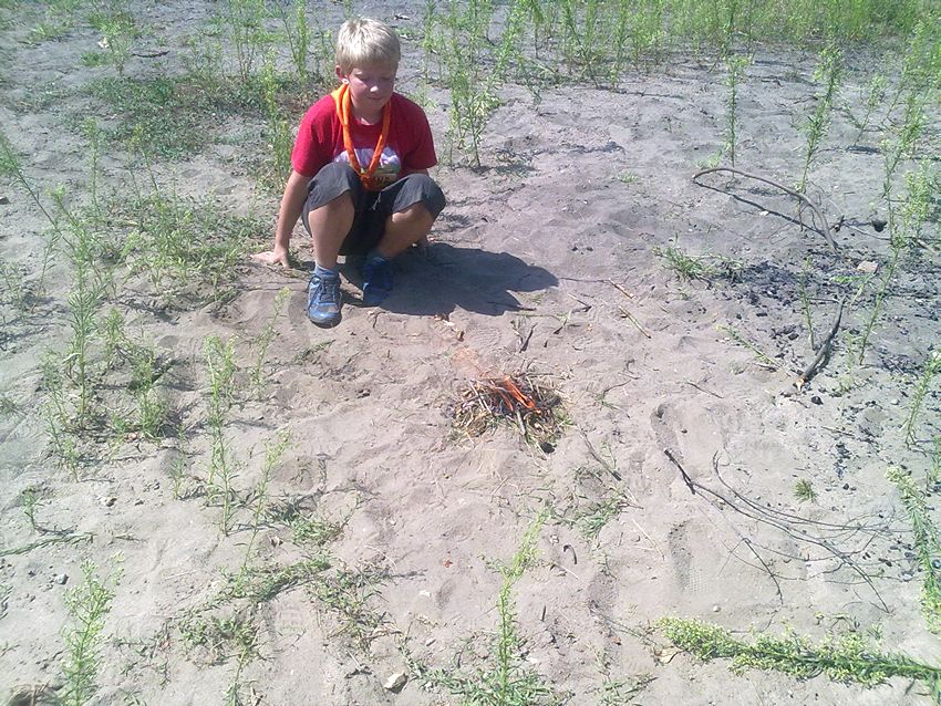 Szubińscy harcerze na zgrupowaniu w Puszczy Brodnickiej