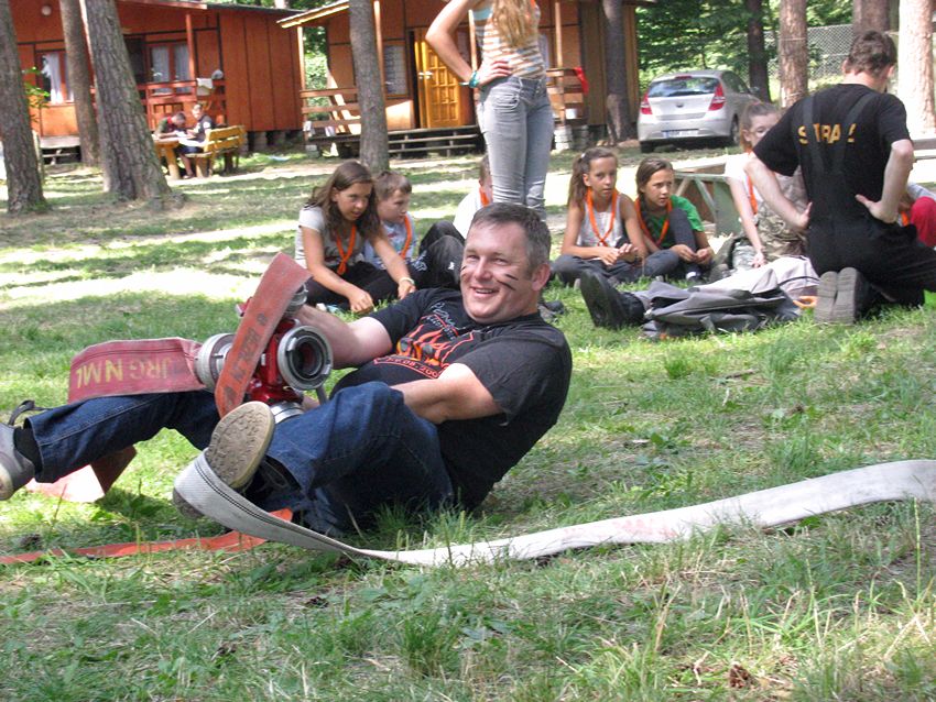 Szubińscy harcerze na zgrupowaniu w Puszczy Brodnickiej