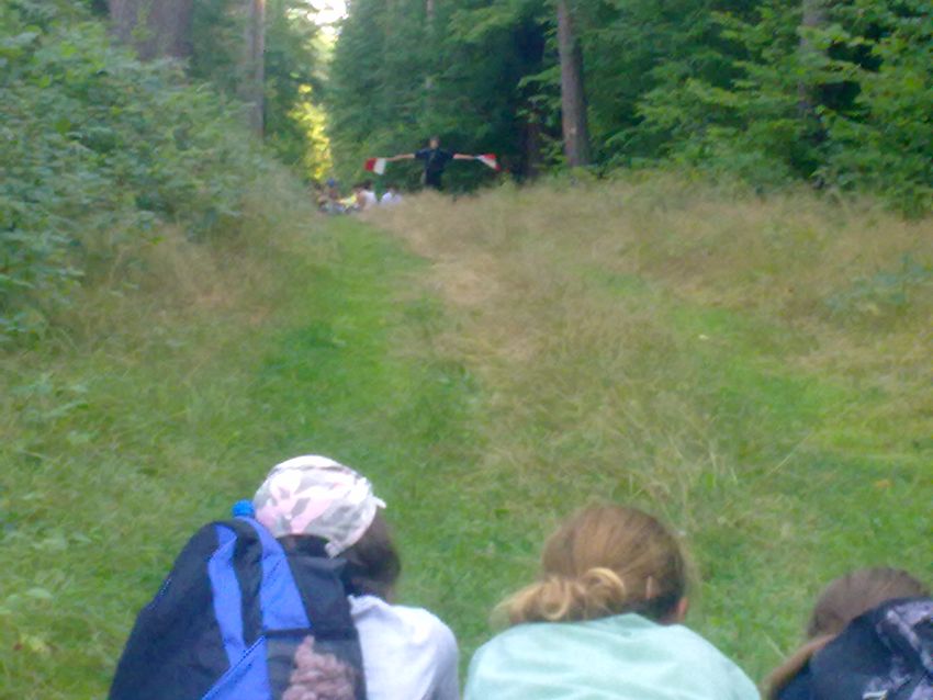 Szubińscy harcerze na zgrupowaniu w Puszczy Brodnickiej