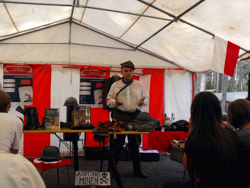 Szubińscy harcerze na zgrupowaniu w Puszczy Brodnickiej