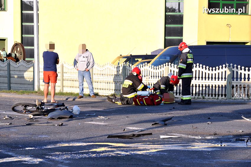 Poranna kolizja w Szubinie