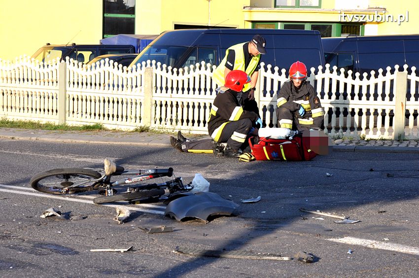 Poranna kolizja w Szubinie