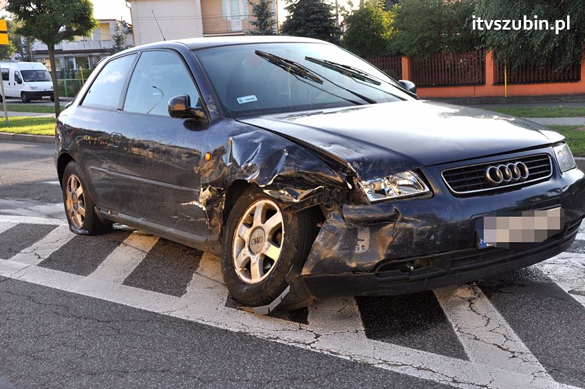 Poranna kolizja w Szubinie