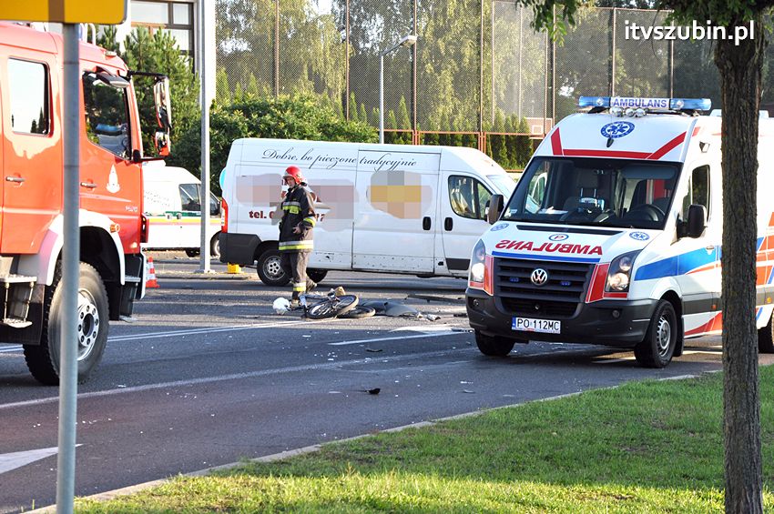 Poranna kolizja w Szubinie