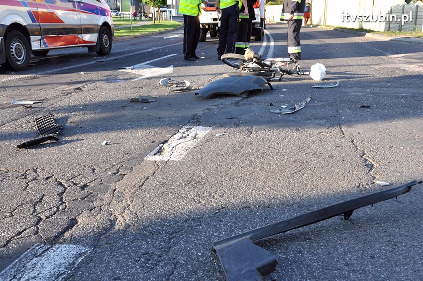 Poranna kolizja w Szubinie