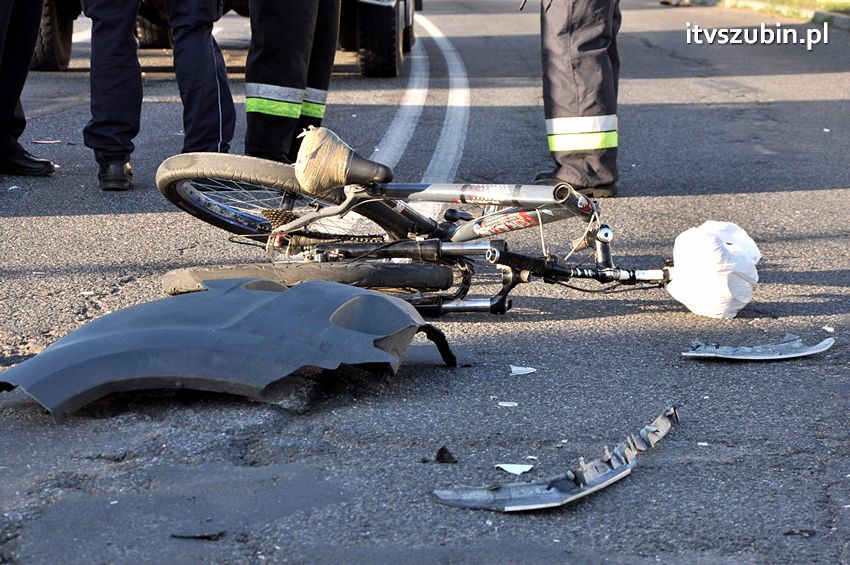 Poranna kolizja w Szubinie