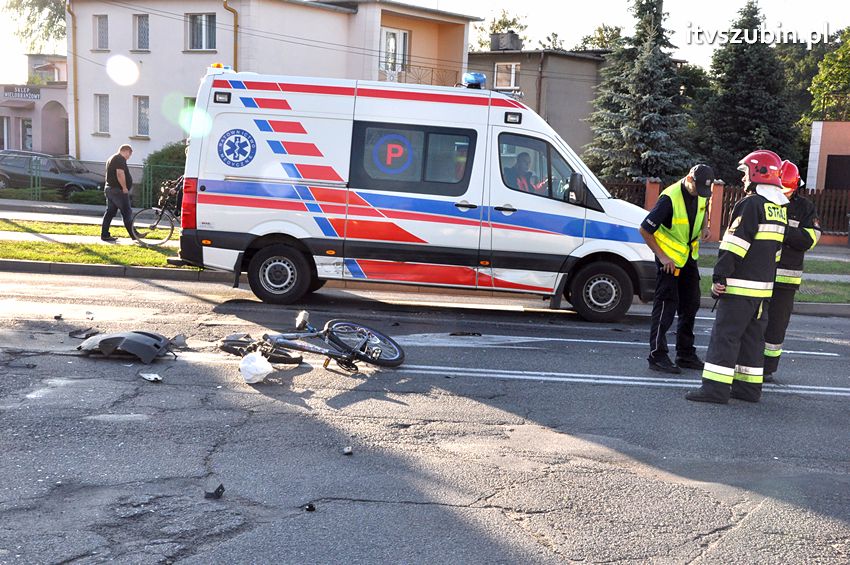 Poranna kolizja w Szubinie
