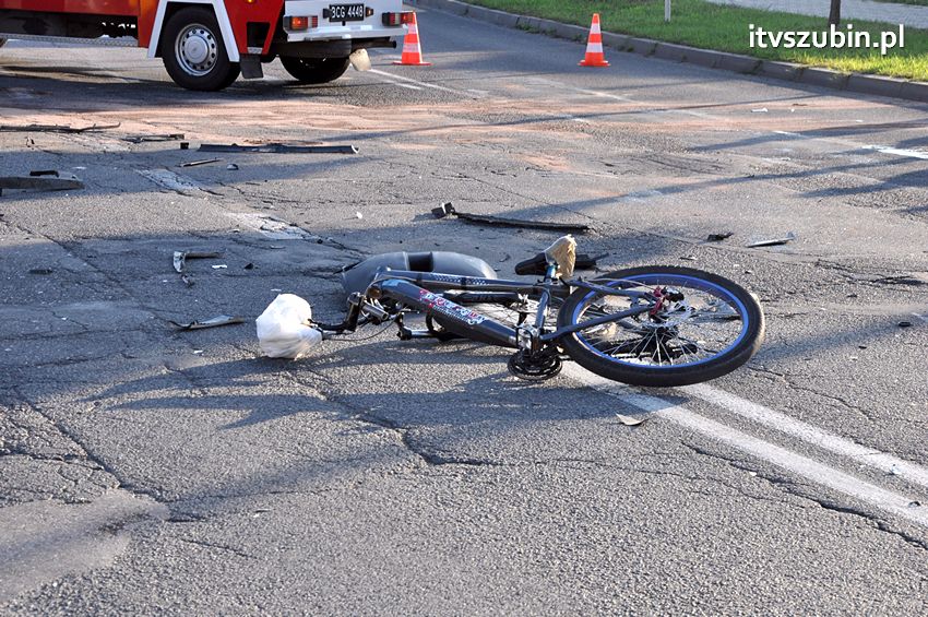 Poranna kolizja w Szubinie