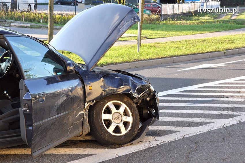 Poranna kolizja w Szubinie