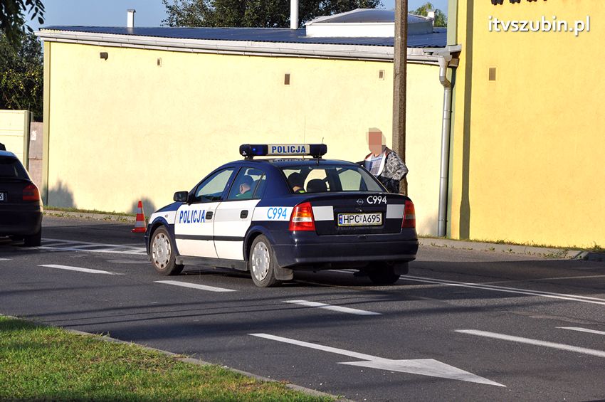 Poranna kolizja w Szubinie