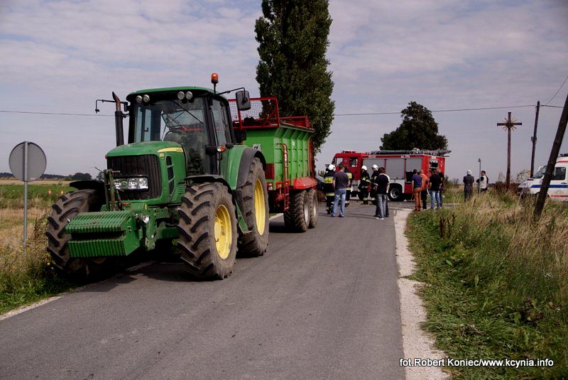 Dwa zdarzenia drogowe w przeciągu pół godziny